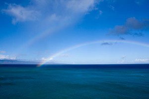 Rainbow from our room