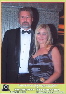 The two of us at the ball.