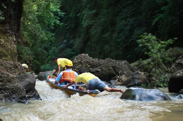 Pushing Up River