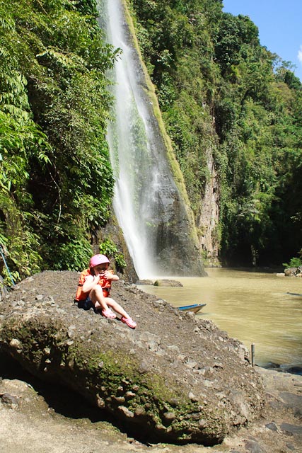 Aliciya At The Lower Waterfall