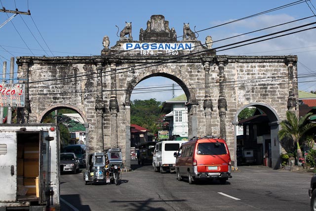 The Old Stone Gate to Pagsanjan City