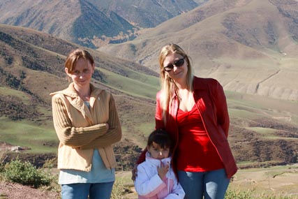 Natasha, Sevara and Tatyana